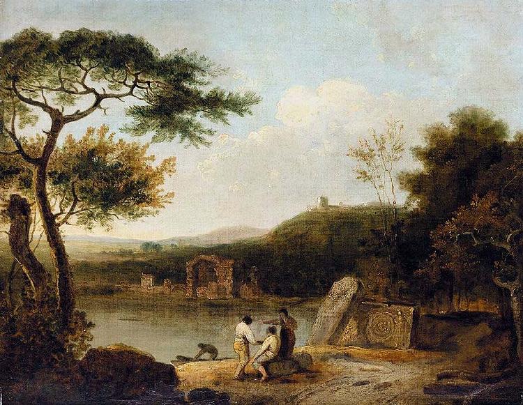 Richard Wilson Lake Avernus I, by Richard Wilson,